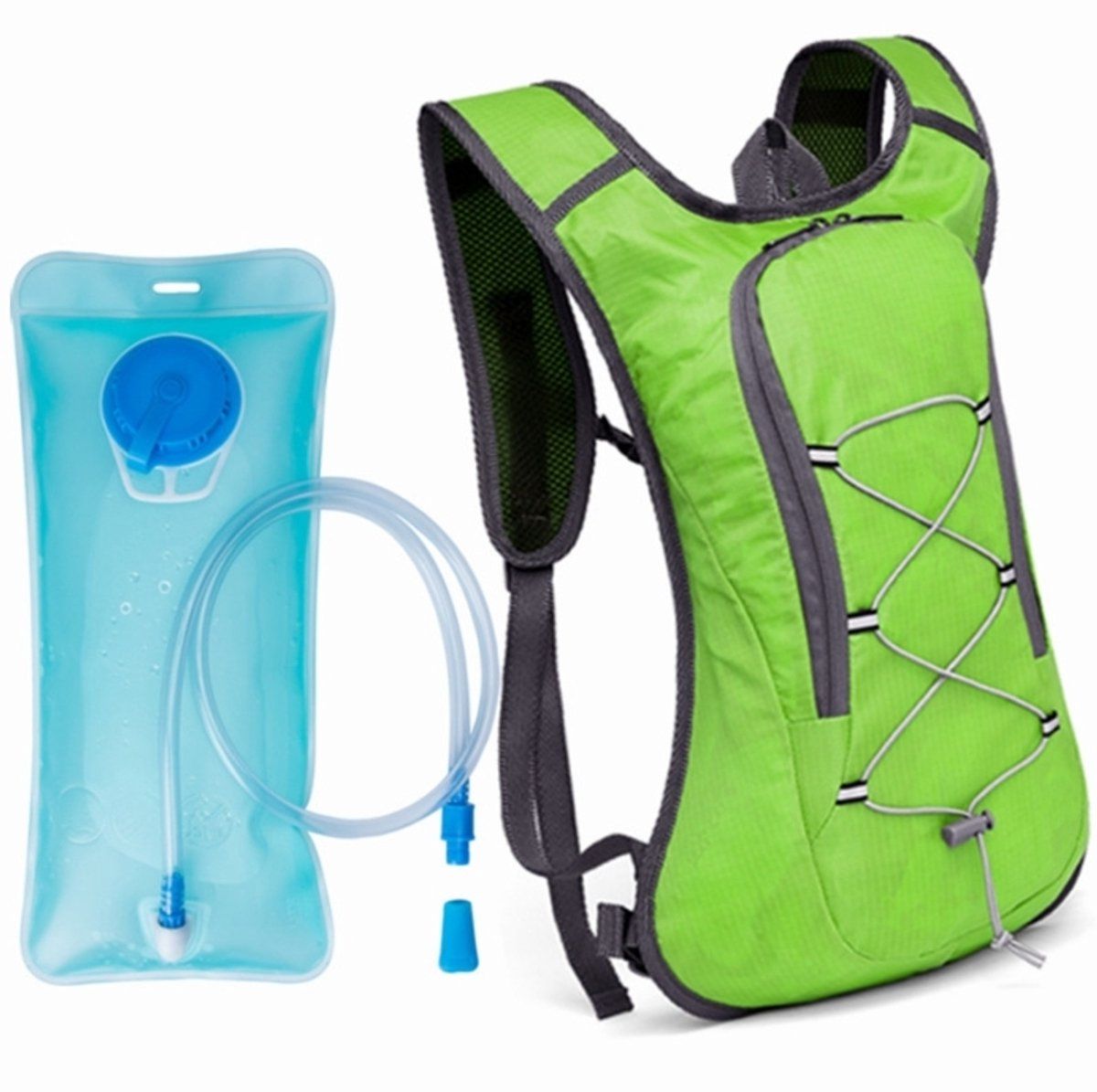 Outdoor Sports backpack water bladder, Cycling leisure mountaineering running hiking shoulder water bladder backpack, Vegetables