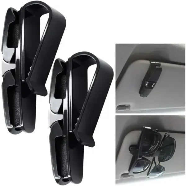 High Performance pieces of sunglasses containers in the car, sunglasses container with ticket card - silver/black