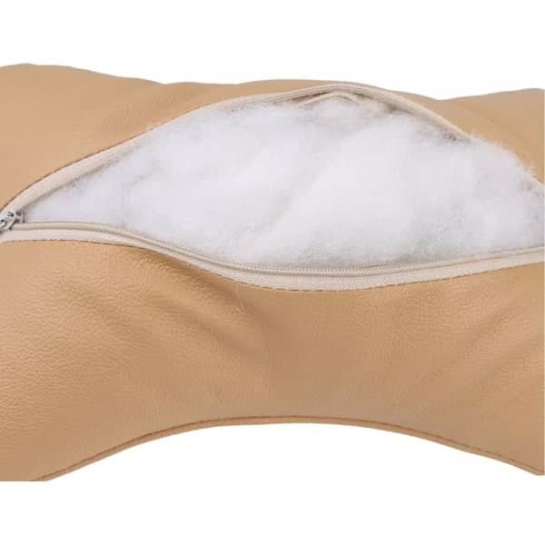 2 Pack Black Car Neck Pillow, Travel Headrest Cushion for Long Journeys, Neck Support Pillow, 25 x 17 x 9 cm Size
