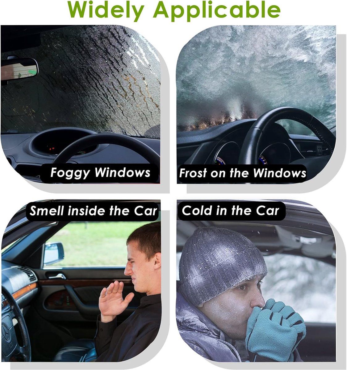 Car Heater, Portable Heating Fan, 360 Degree Rotation, for Daily Car Use, Travel and Interior Organization, 200W, 12V
