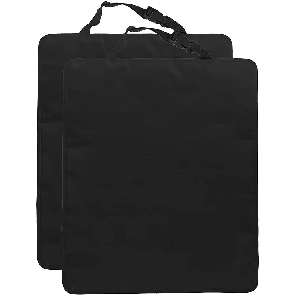2 Pieces Car Kick Mats, Durable Back Seat Protector for Kids, Vehicle Seat Back Cover for Car, SUV and Truck Interior