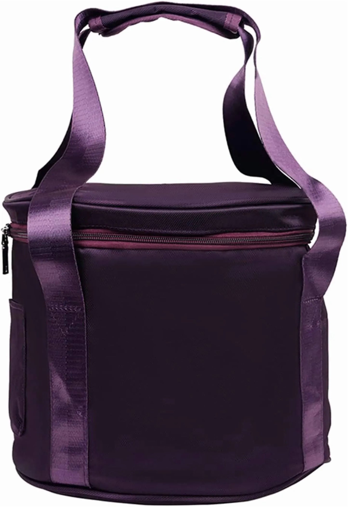 Singing Bowl Carry Bag Thick Padded Portable Travel Case with Handle for Yoga Meditation Purple, 10 inches Size