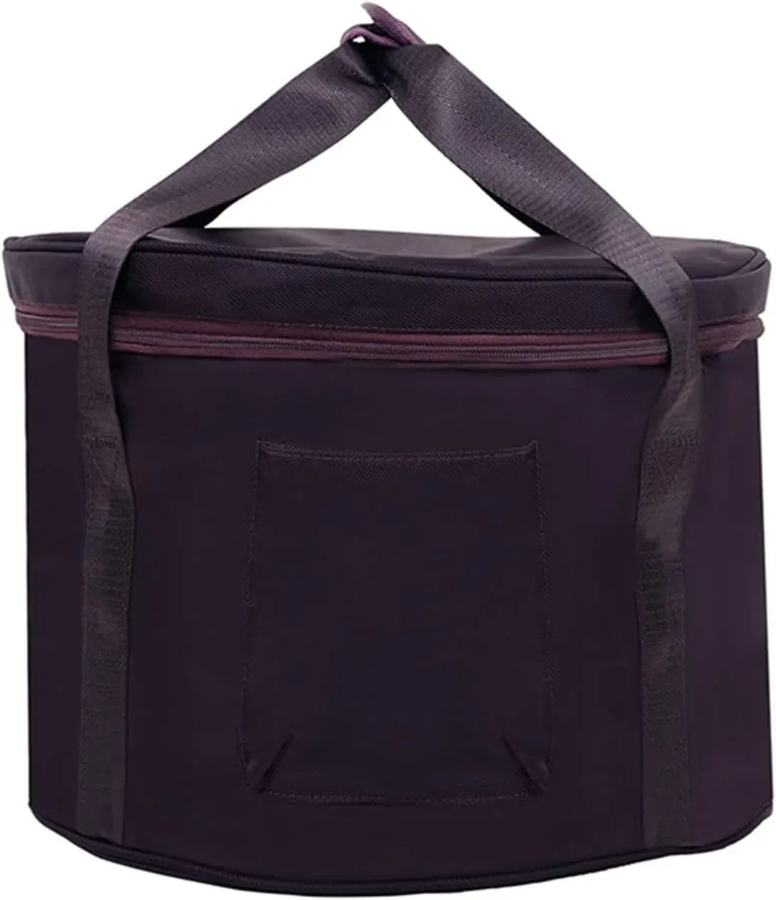 Singing Bowl Carry Bag Thick Padded Portable Travel Case with Handle for Yoga Meditation Purple, 10 inches Size