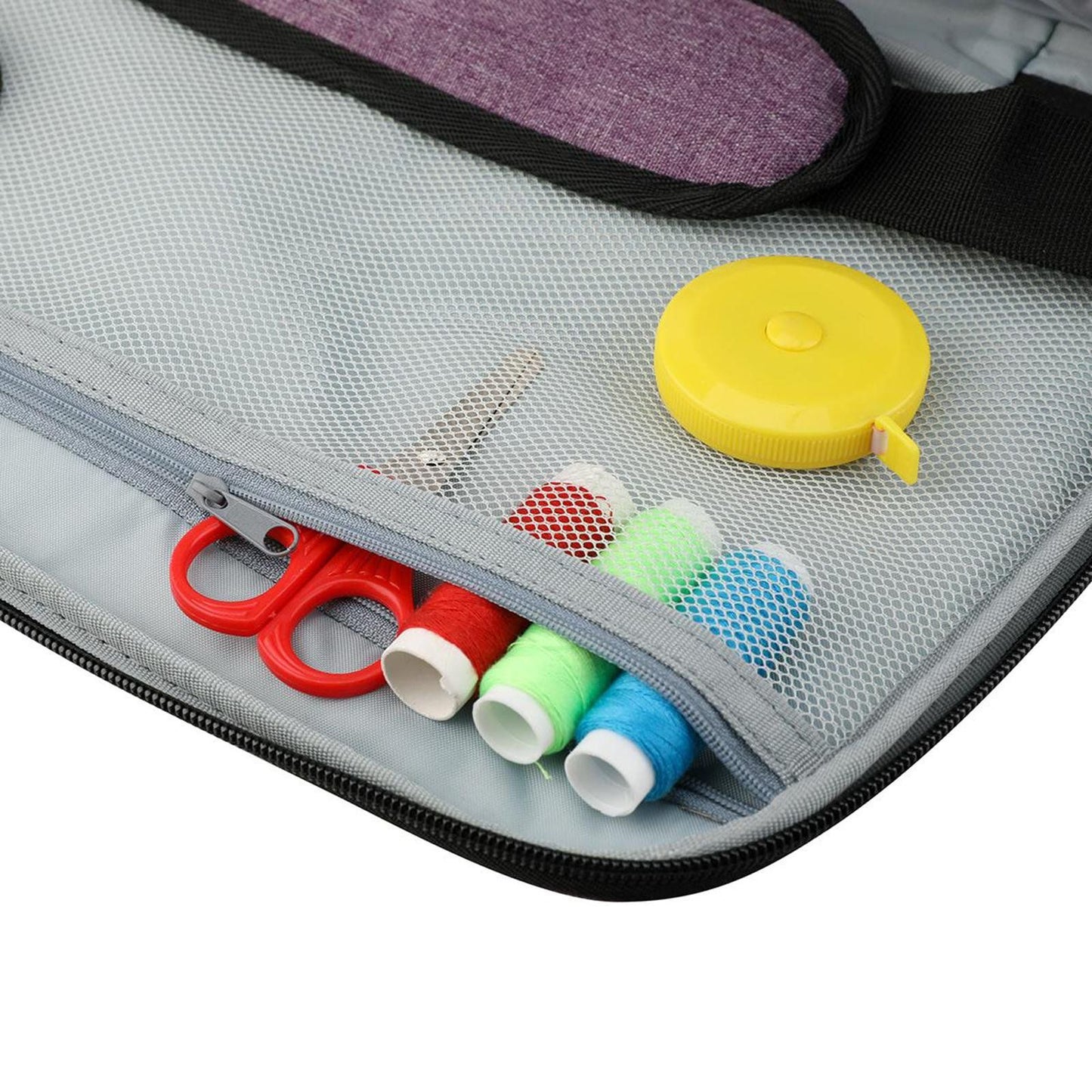 Serger Carrying Case, Universal Overlock Sewing Machine Tote Bag with Shoulder Strap Handles, for Travel, Shopping and Daily Carry