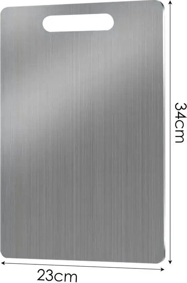 Cutting Board, 34 x 23 cm, Dishwasher safe, for Home Kitchen and Everyday Cooking, with Hygienic Dishwasher-Safe Surface