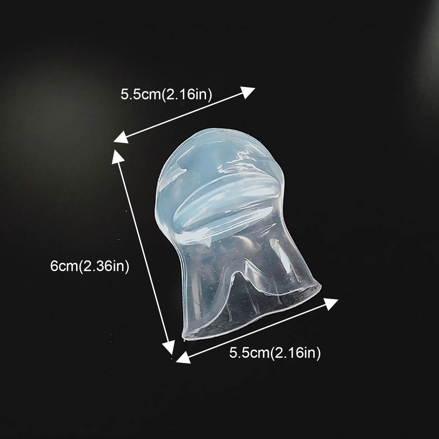Silicone Anti Snoring Tongue Aid Reduce Snore Sleep Solution Stopper Device One Size Blue