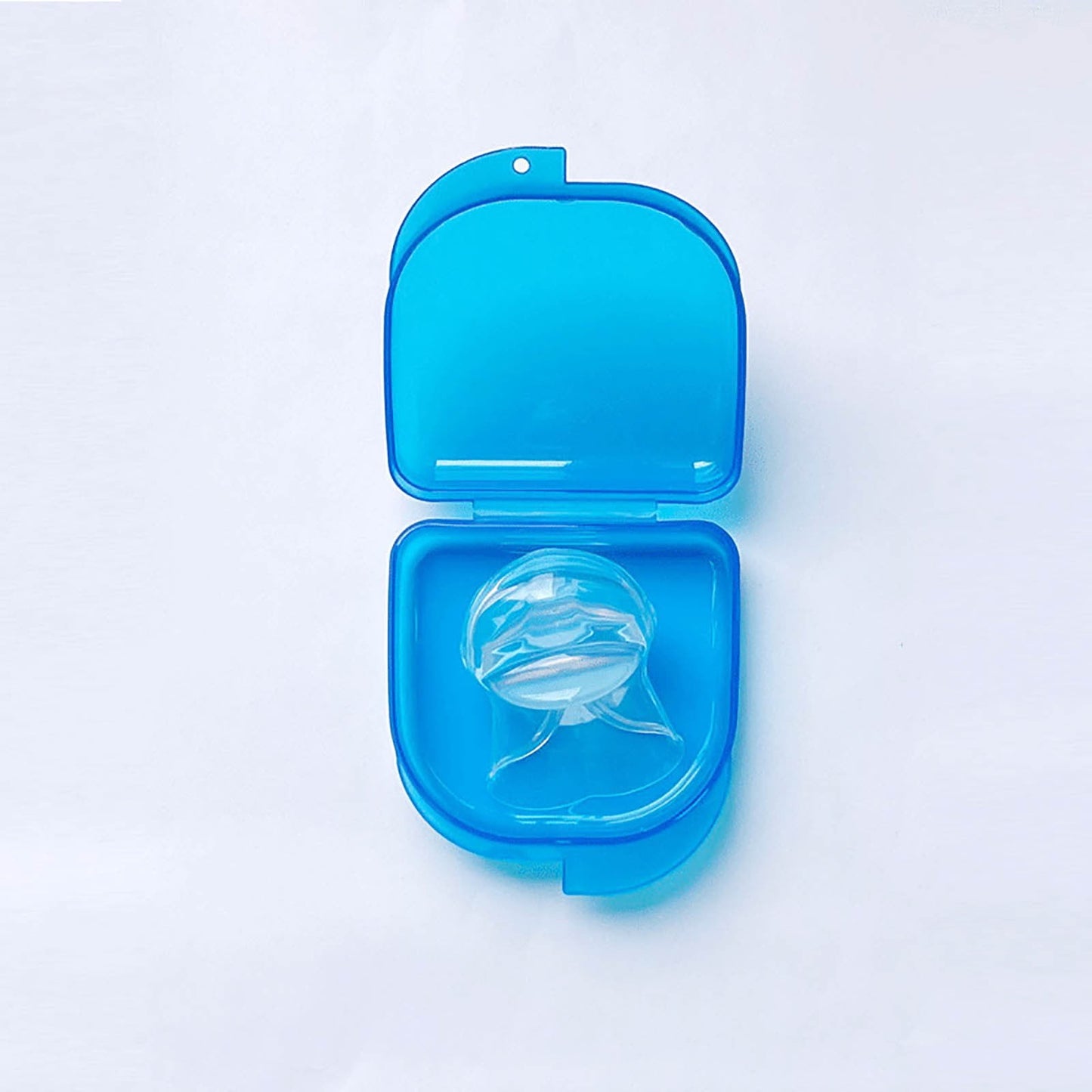 Silicone Anti Snoring Tongue Aid Reduce Snore Sleep Solution Stopper Device One Size Blue