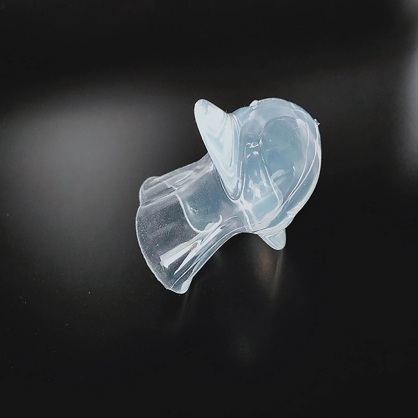 Silicone Anti Snoring Tongue Aid Reduce Snore Sleep Solution Stopper Device One Size Blue