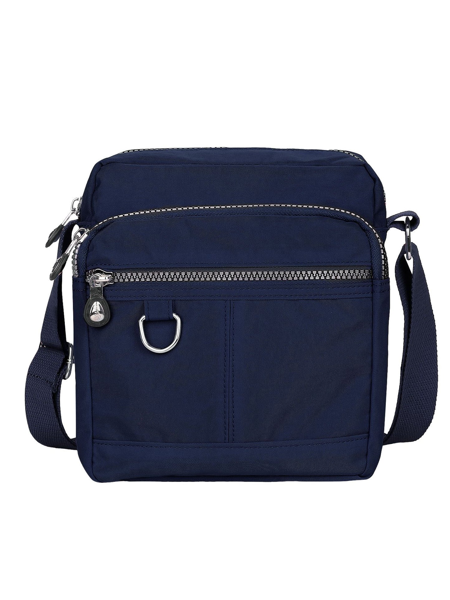 Luxtrada Casual Nylon Purse Handbag Crossbody Bag Waterproof Shoulder Bag with Zipper Pockets for Women (Black) Navy