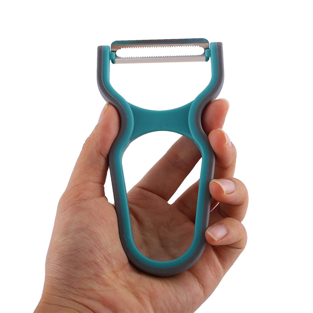 3 Pieces Vegetable Peeler Set For Potato Fruit Non-Slip Home Kitchen Peeling Tool Random Color