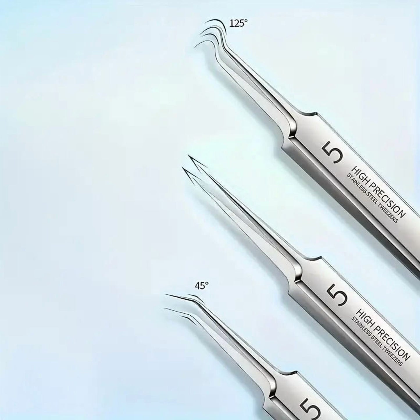 BYXAS Pimple Popper Tool Kit, 8 PCS Professional Stainless Steel Blackhead Remover Comedone Extractor Tools for Removing Zit on Face - Acne Removal Kit with Metal Case (Silver) 8 PCS with Makeup Mirror