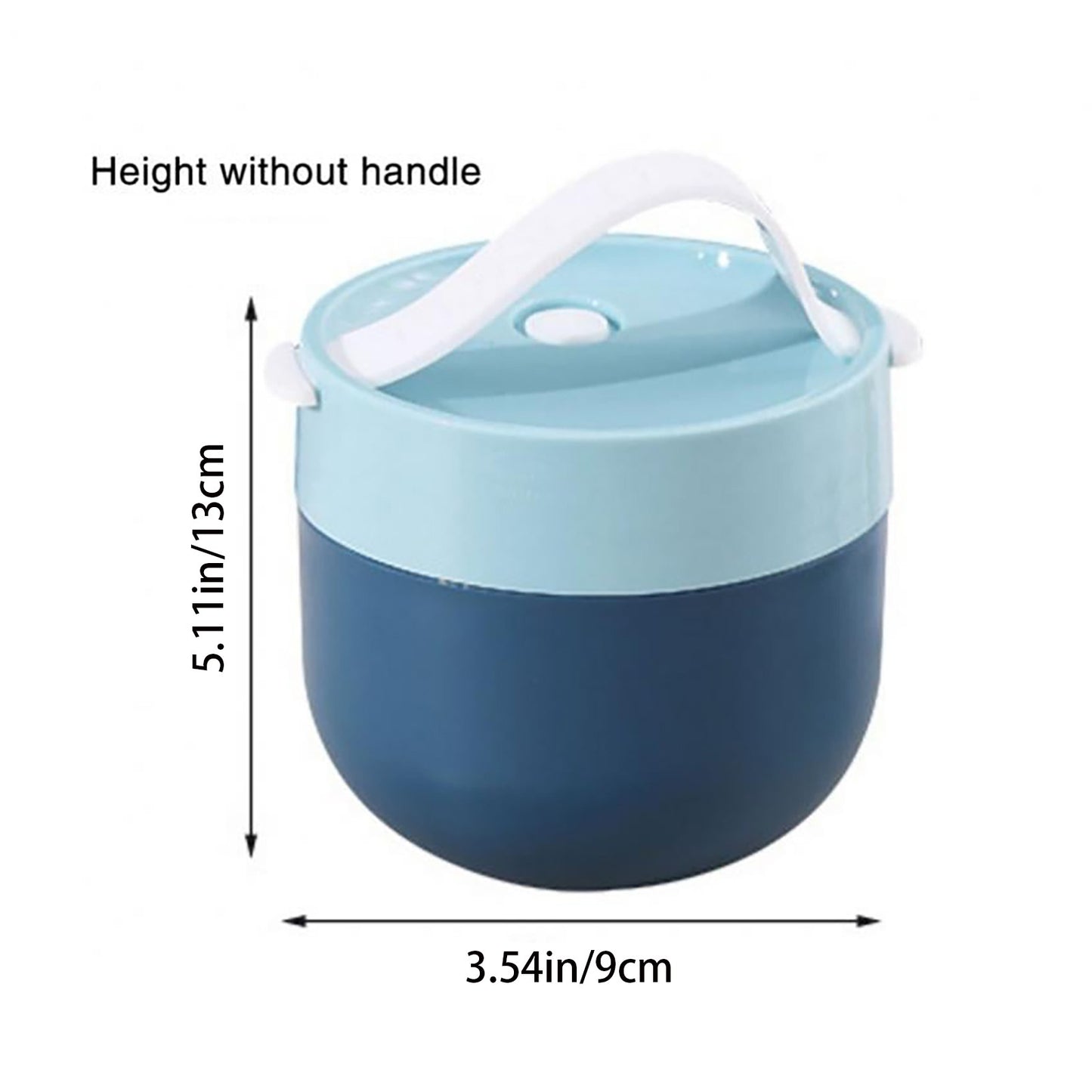 Ramen BBlueowl, Soup Bowls, Microwave Ramen Bowl with Lid, Lunch Box with Lid, Durable and Heat Resistant Bowl for Noodles, Rice, and Soups, Perfect for Home, Office, or School Meals， Z16_Sky Blue