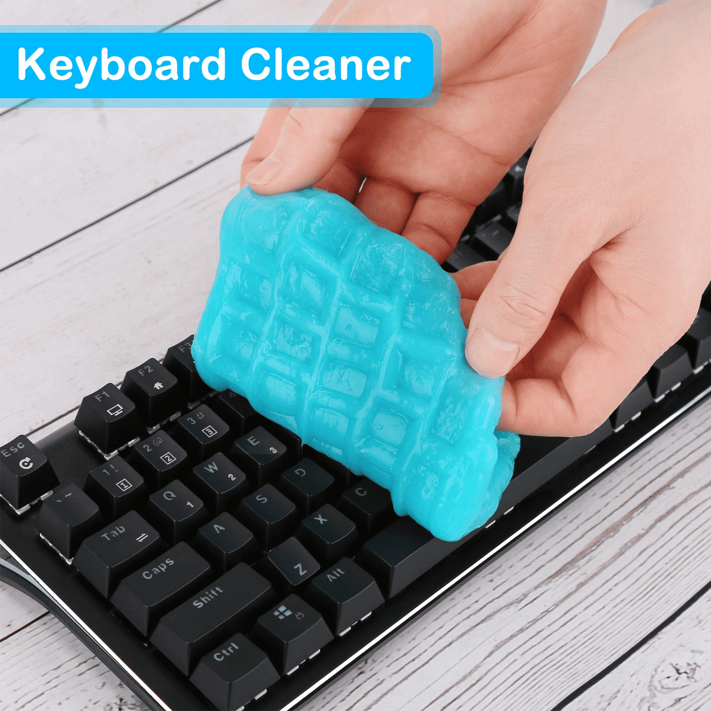 Car Cleaning Gel, Cleaning Gel for Car Cleaning Putty Car Slime for Cleaning Car Detailing Putty Detail Tools Car Interior Cleaner Automotive Car Cleaning Kits Keyboard Cleaner Blue