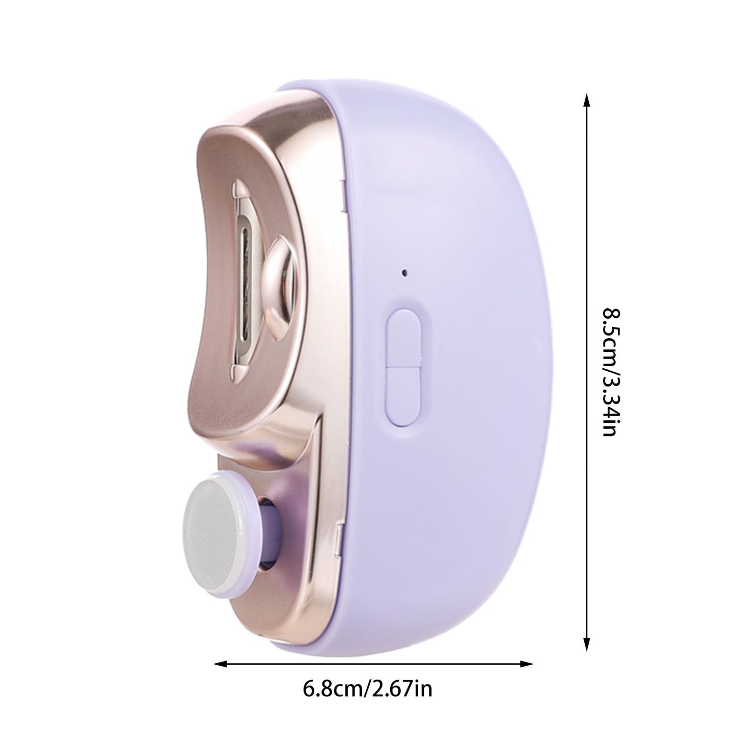 Toenail Grinder for Thick Toenails Human Electric Nail Clipper Automatic Nail Trimmer 2 In 1 Nail & Remover For Hands & Feet Ideal For Elderly & Kids One Size White