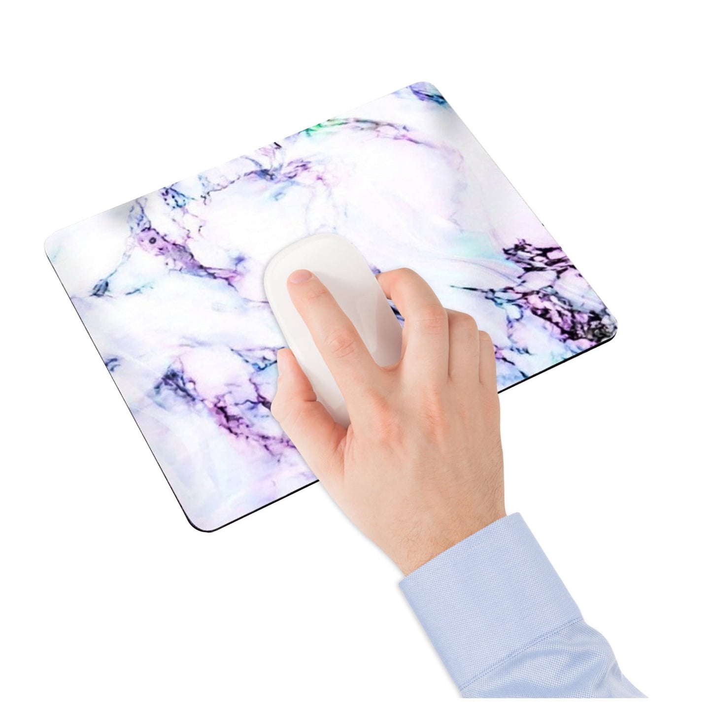 GHSOHS Ergonomic Mouse Pad with Wrist Support Cute Cloud Shape Wrist Pad Memory Cotton Keyboard Hand Rest Non Slip Wrist Pad Non-Slip Mousepad for Computer Laptop A
