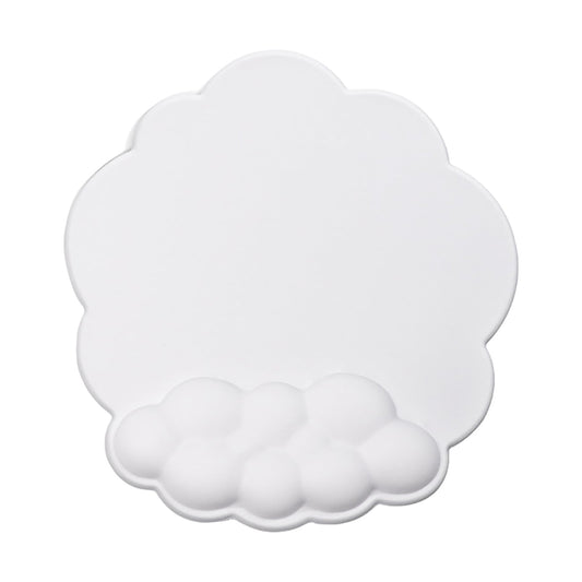 GHSOHS Ergonomic Mouse Pad with Wrist Support Cute Cloud Shape Wrist Pad Memory Cotton Keyboard Hand Rest Non Slip Wrist Pad Non-Slip Mousepad for Computer Laptop G