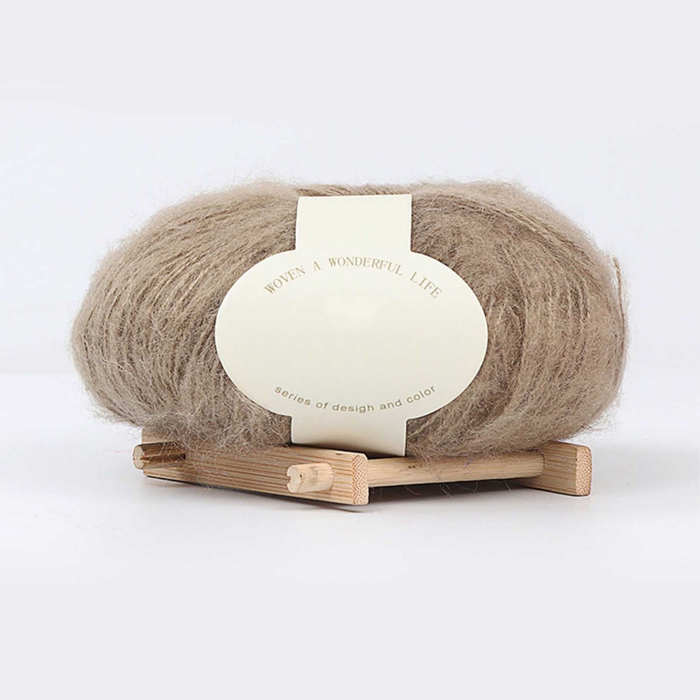 Clearance! Boovnll Mohair Yarn, Soft Yarn for Crocheting, Hand Knitting Hats, Sweater, Scarves, Crafts, Home Decorations, DIY Kids Toys, Yarn 18