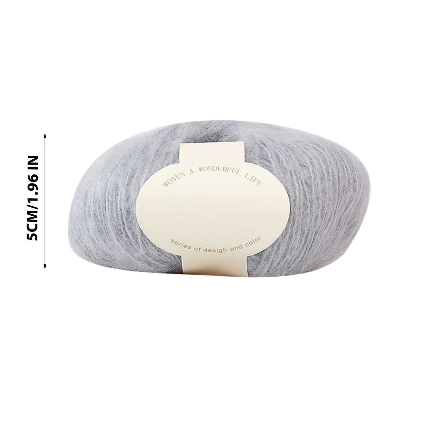 Clearance! Boovnll Mohair Yarn, Soft Yarn for Crocheting, Hand Knitting Hats, Sweater, Scarves, Crafts, Home Decorations, DIY Kids Toys, Yarn Clearance