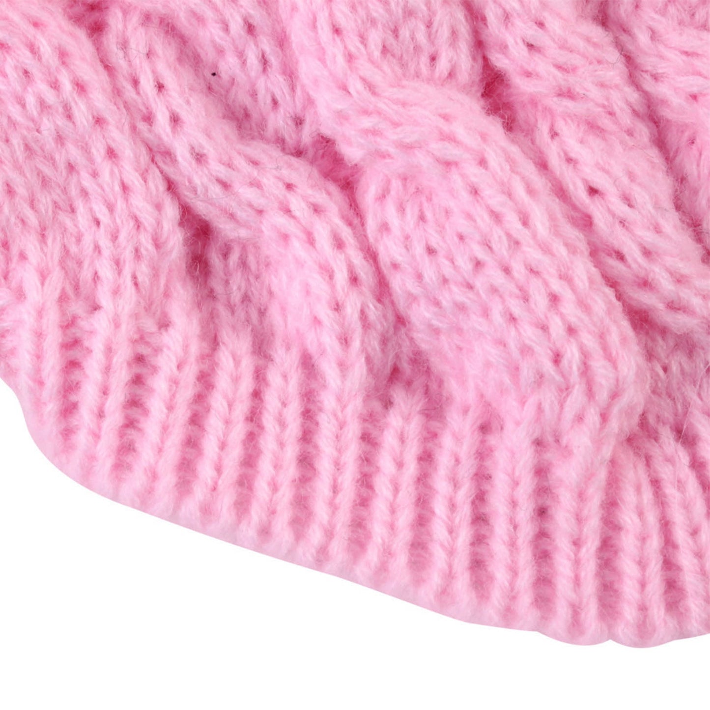 Clearance Under $5 Boovnll Dog Sweater, Winter Turtleneck Knitted Keep Warm Sleeveless Pet Clothes, Dog Clothes for Small Dog Fall Winter Dog Sweaters, (Black, S) L Pink