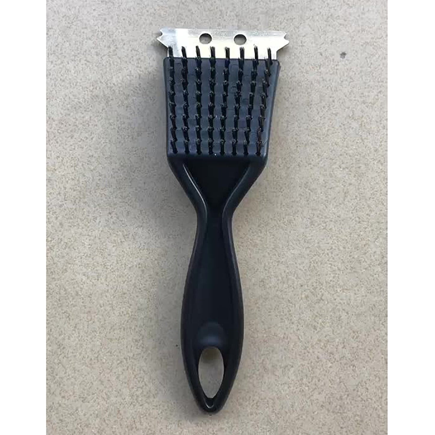 Tyidzon 2Pc Grill Brush and Scraper, 2-In-1 Stainless Steel Scraper, Grill Brush Extra Strong BBQ Cleaner Accessories Heavy Duty Barbecue Grill Cleaning Brush Cleaner 8 Inch Black#1