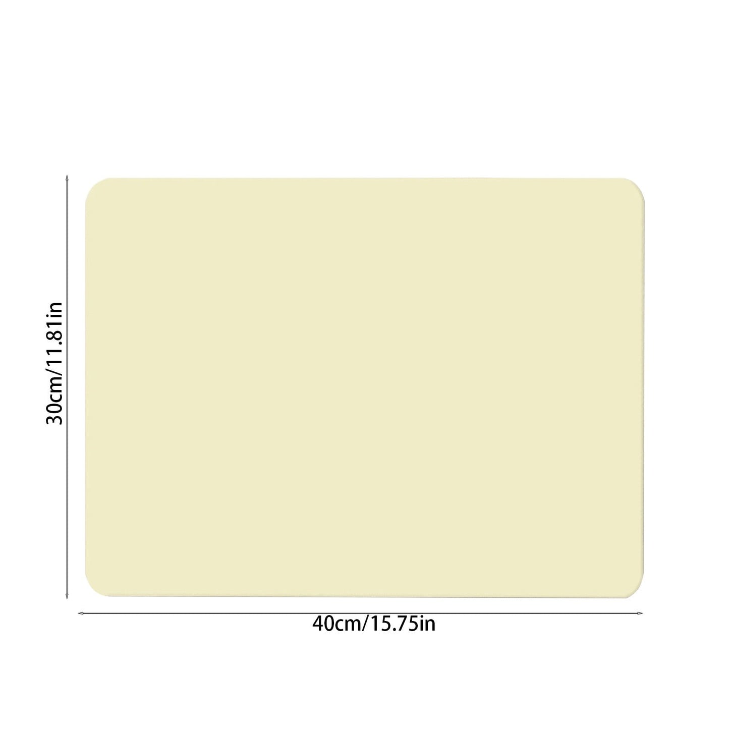 Clearance Under $1 Boovnll Dish Drying Mat, 12x16" High Absorbent & Soft Dish Drainer, Diatomite Drying Matt Kitchen Counter for Kitchen Countertops, Sinks, Draining Racks, Drying Mat Beige