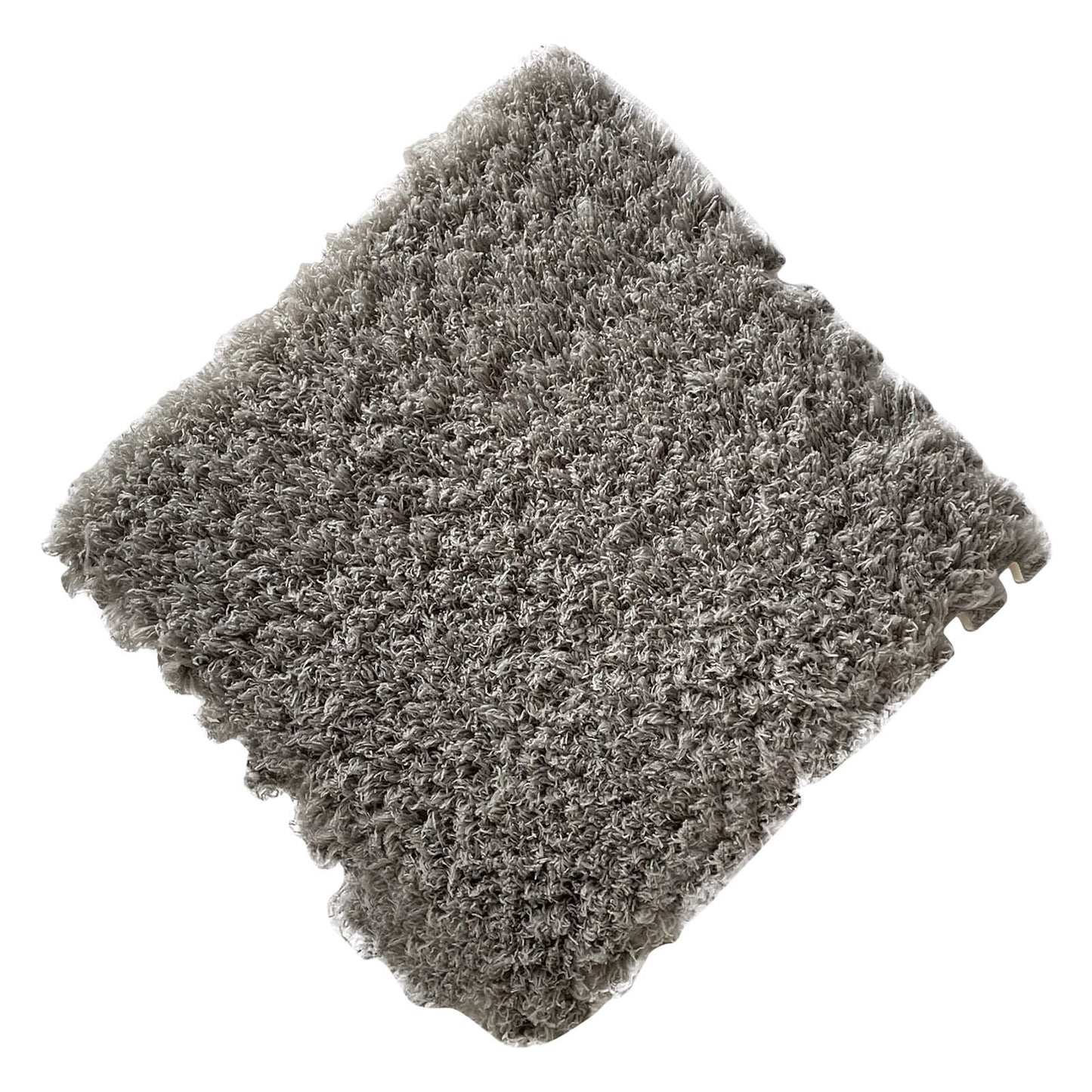 Tyidzon Puzzle Carpet Squares Soft Furry Play Mat Tiles for Home Playroom Decoration Cozy Climbing Area Rug for Kids Family Activity Spaces Gray