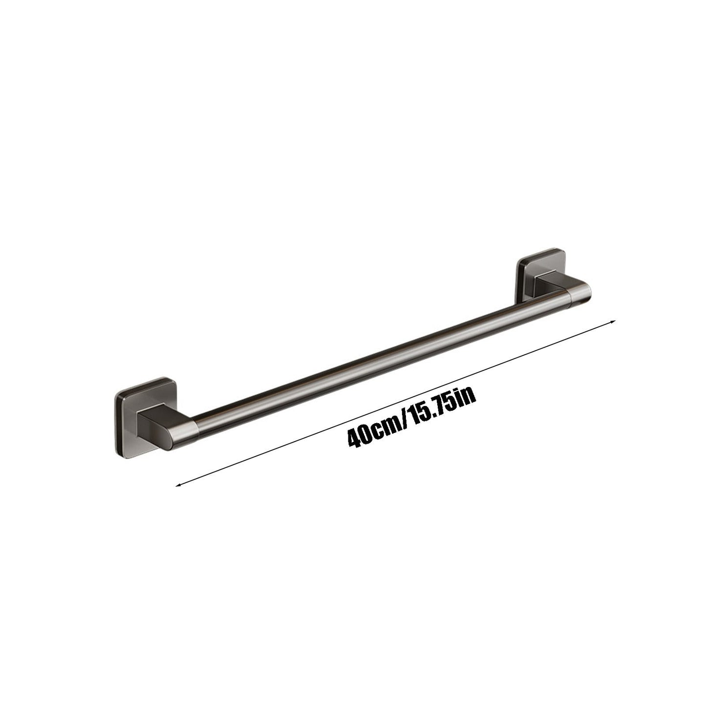 Tyidzon Hand Towel Bar 12" Stainless Steel Heavy Duty Towel Racks for Bathroom Wall Mounted, Home Decor Space-Saving Towel Rod, Gray Gray#1