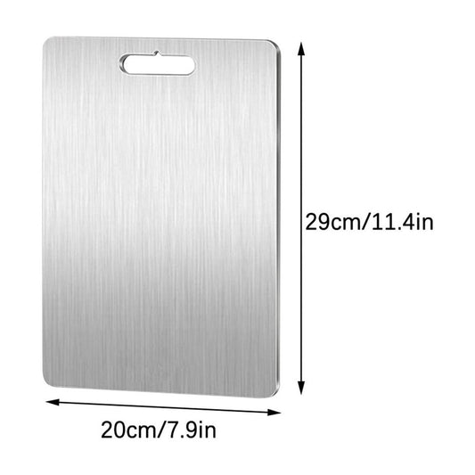 PALIFEUR Cutting Board Non Toxic Steel Cutting Boards for Kitchen, Different Sizes & Non Slip Handles, Servicealbe Non Stick Chopping Board B