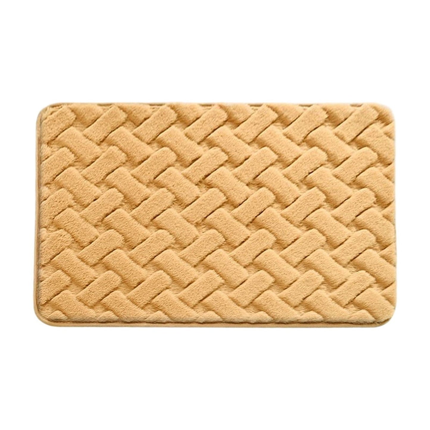 PALIFEUR Bathroom Rugs, Extra Soft Absorbent Bath Rugs, 15.7"x23.6" Quicker Dry Washable Bath Mat for Bathroom, Tub and Shower, Non-Slip Bathroom Rug Yellow