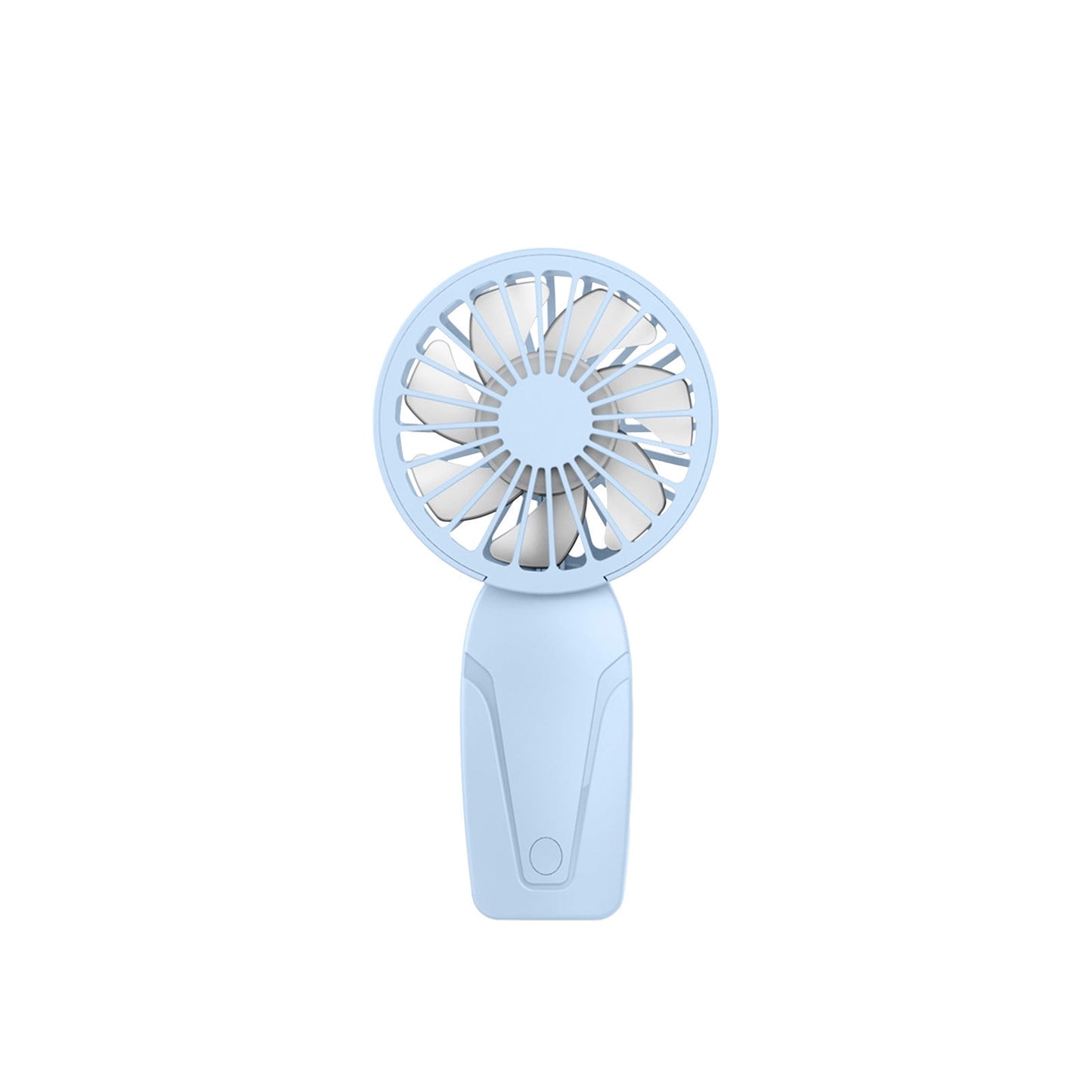 PALIFEUR Mini Handheld Fan, Cute Lightweight Portable Fan, USB Charging Mini Fan for Girl & Women Summer Gift, 3 Speed Small Hand Fan for Travel School Home Beach, 5.9x2.95 Inch Blue