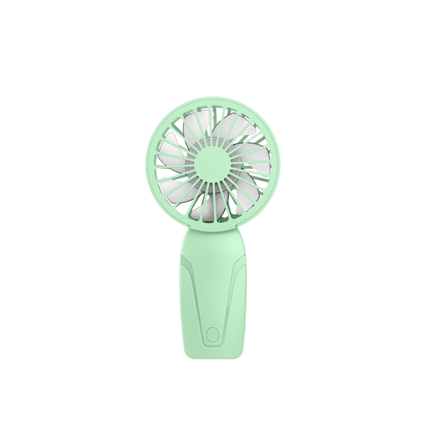 PALIFEUR Mini Handheld Fan, Cute Lightweight Portable Fan, USB Charging Mini Fan for Girl & Women Summer Gift, 3 Speed Small Hand Fan for Travel School Home Beach, 5.9x2.95 Inch Green