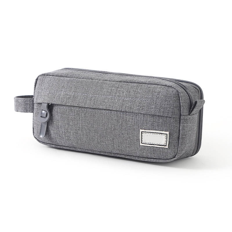 PALIFEUR Pencil Case Large Capacity Pencil Pouch, Multi-layer Aesthetic Pen Bag, Sturdy Multifunctional Pencil Bag, Pencil Box, Sky Blue Z-3-Gray