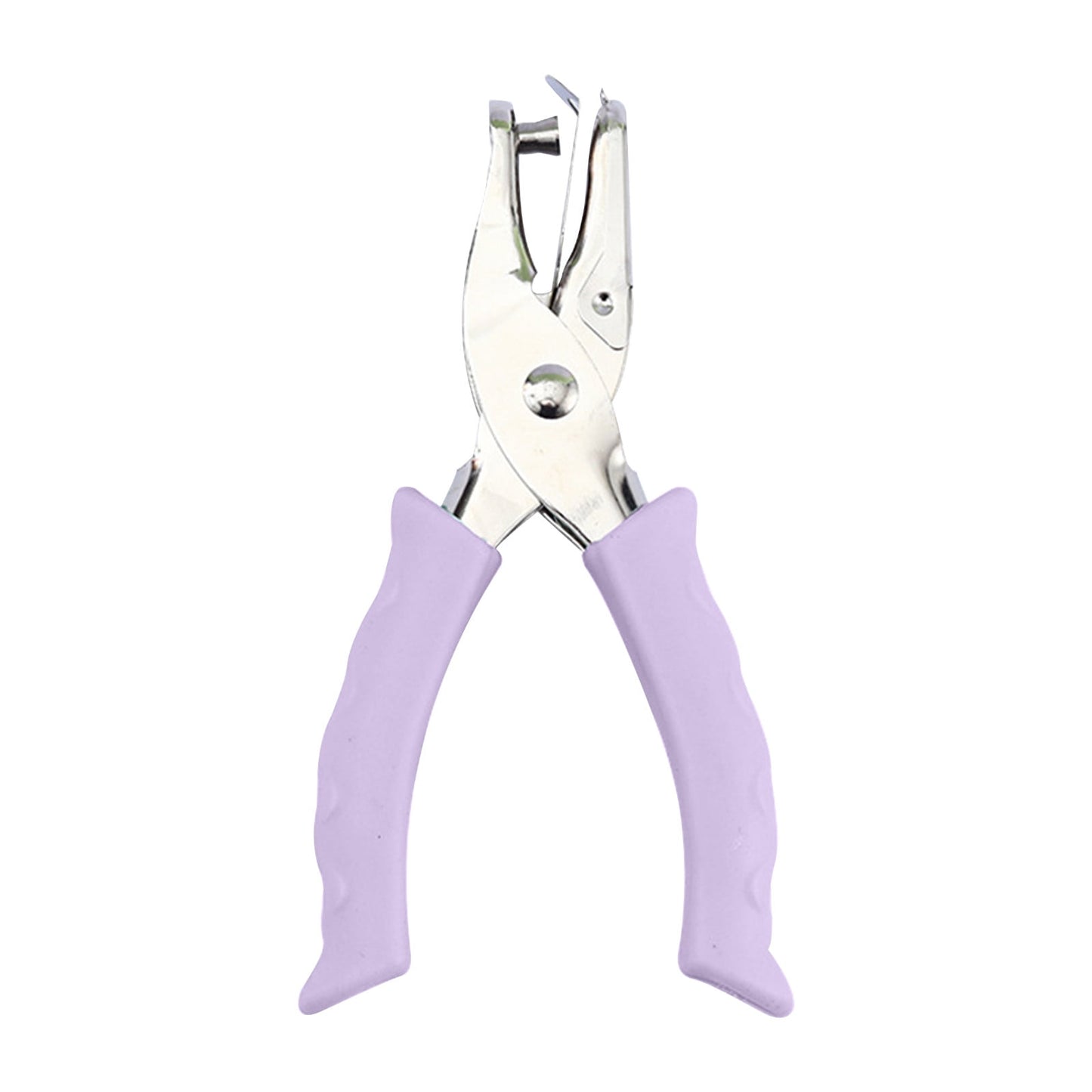 Tyidzon Single Hole Punch, Paper Punch Small Hole Paper Punch for Crafts, Scrapbooks, Handheld Hole Puncher for Paper Crafts in Home, Office, Classroom Purple
