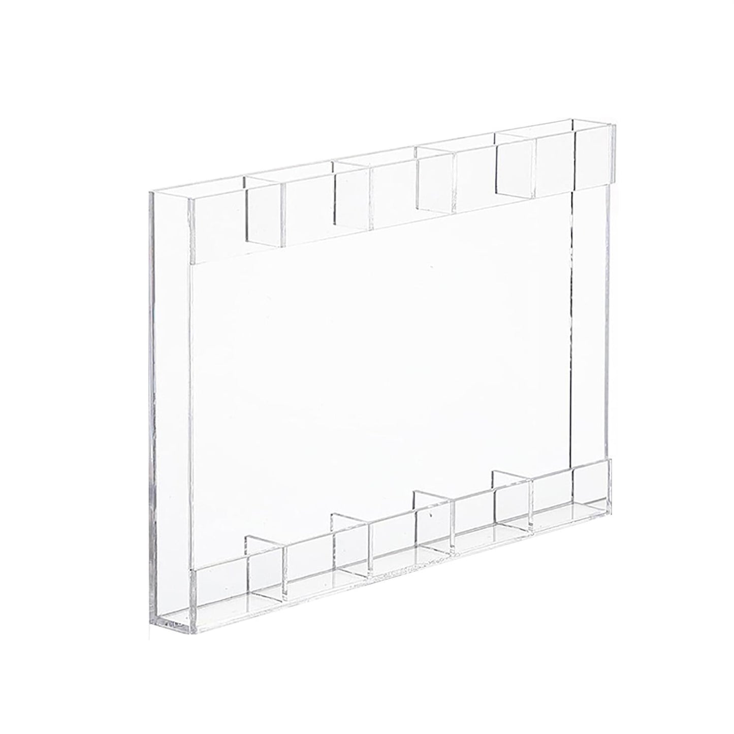 Tyidzon Acrylic Straw Holder for Cabinet, Reusable Tumbler Straw Organizer Storage Container Straw Holder for Counter Cabinet Cupboard Kitchen Clear