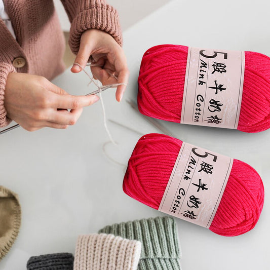 PALIFEUR Cotton Yarn Soft Cotton Yarn for Crocheting and Knitting, 1.76 oz/50g Multicolor Crochet yarn for Crafts Home Decorations DIY Toys Knit Clothes Yarn, ( 356 Yard) S