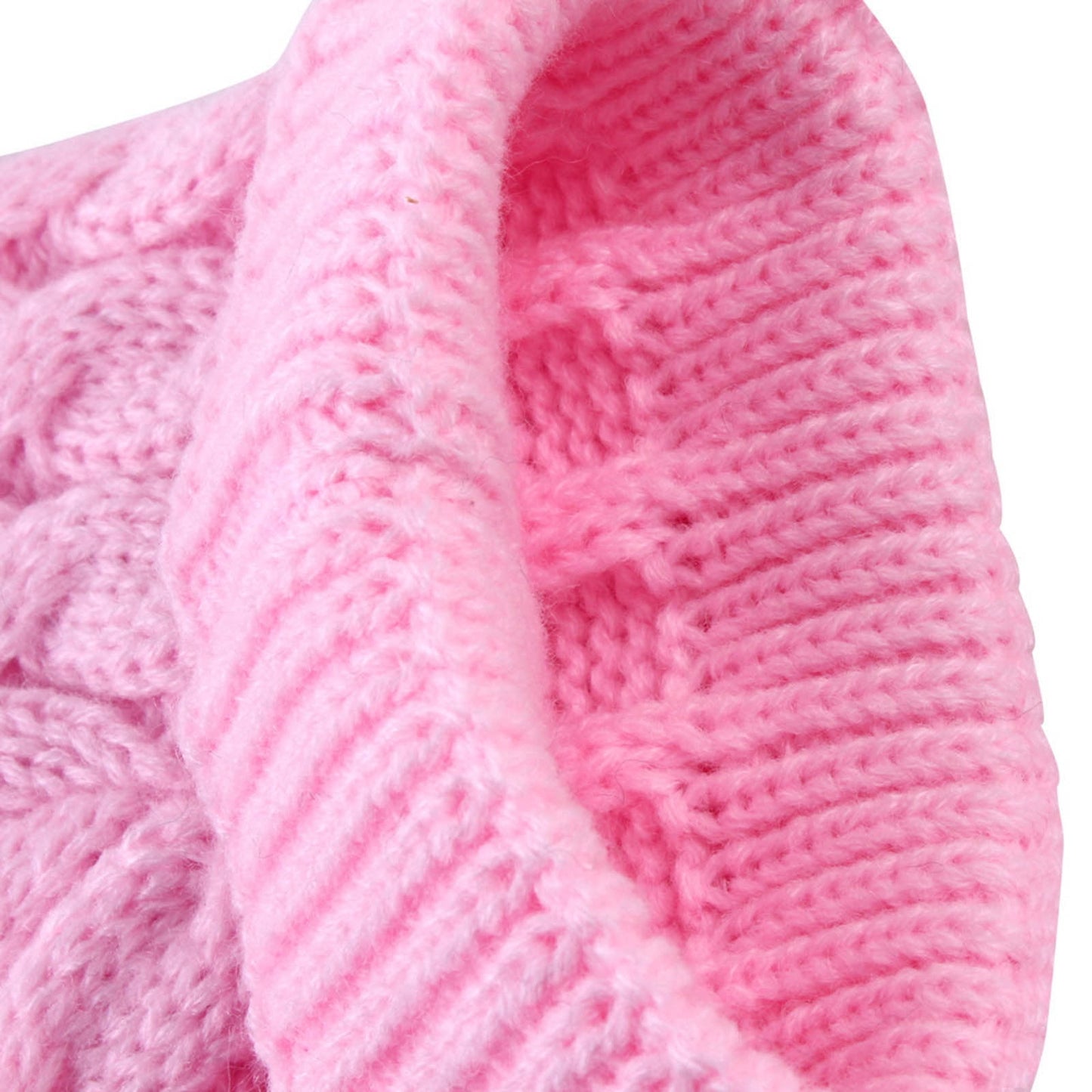 Xuniizn Dog Sweater for Small Medium Dogs, Warm Comfortable Winter Pet Clothes, Cute Knitted Sleeveless Pet Sweaters for Puppies, Cats, Dog Apparel & Accessories L Pink