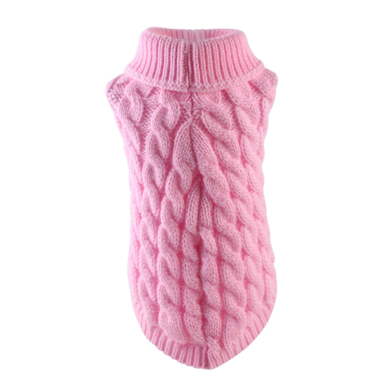 Xuniizn Dog Sweater for Small Medium Dogs, Warm Comfortable Winter Pet Clothes, Cute Knitted Sleeveless Pet Sweaters for Puppies, Cats, Dog Apparel & Accessories XL Pink