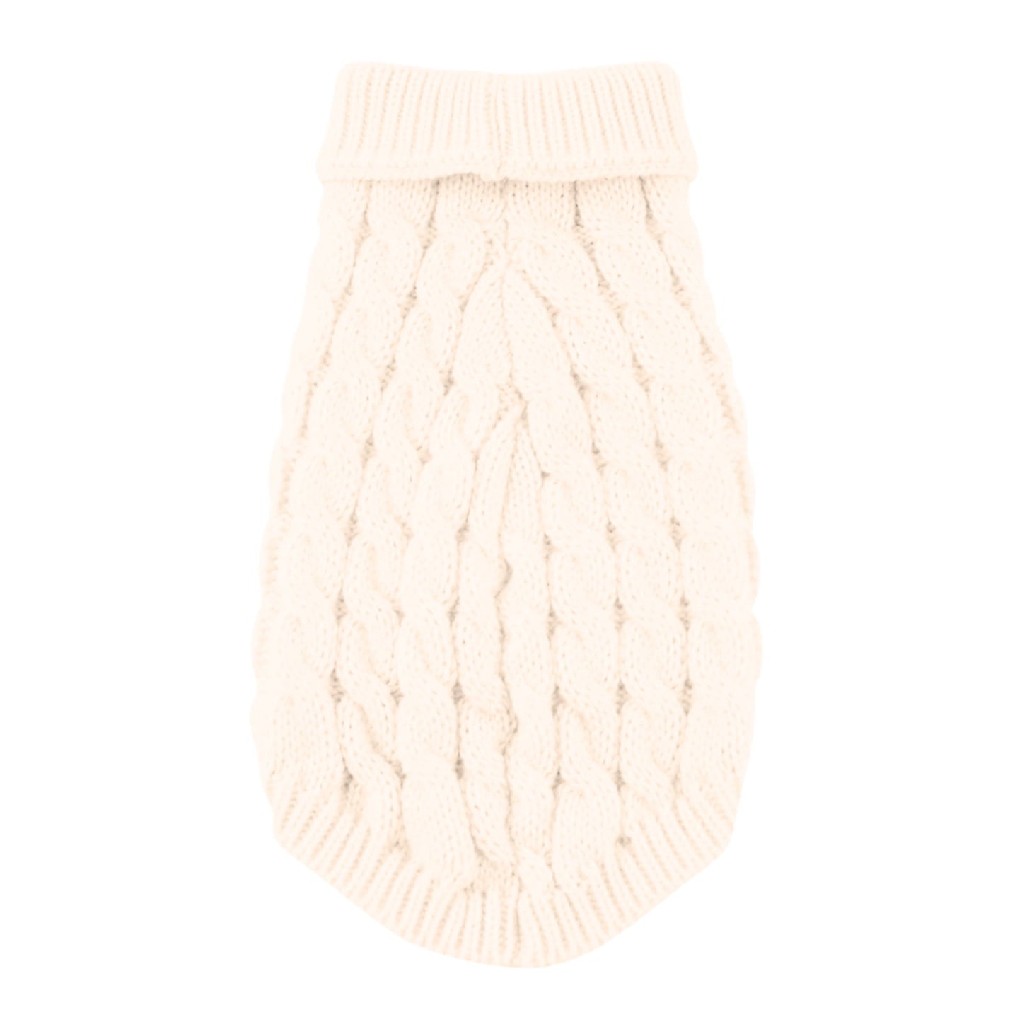 Xuniizn Dog Sweater for Small Medium Dogs, Warm Comfortable Winter Pet Clothes, Cute Knitted Sleeveless Pet Sweaters for Puppies, Cats, Dog Apparel & Accessories S White
