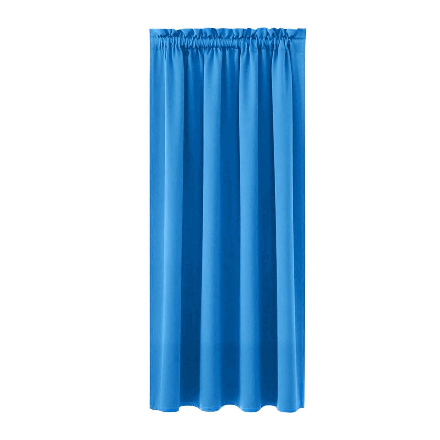 Xuniizn Blackout Curtains for Bedroom Thermal Insulated - 100%Polyester Black Out Curtains 2 Panels Set Room Darkening Window Curtains for Living Room, Light Blue CTN-BU