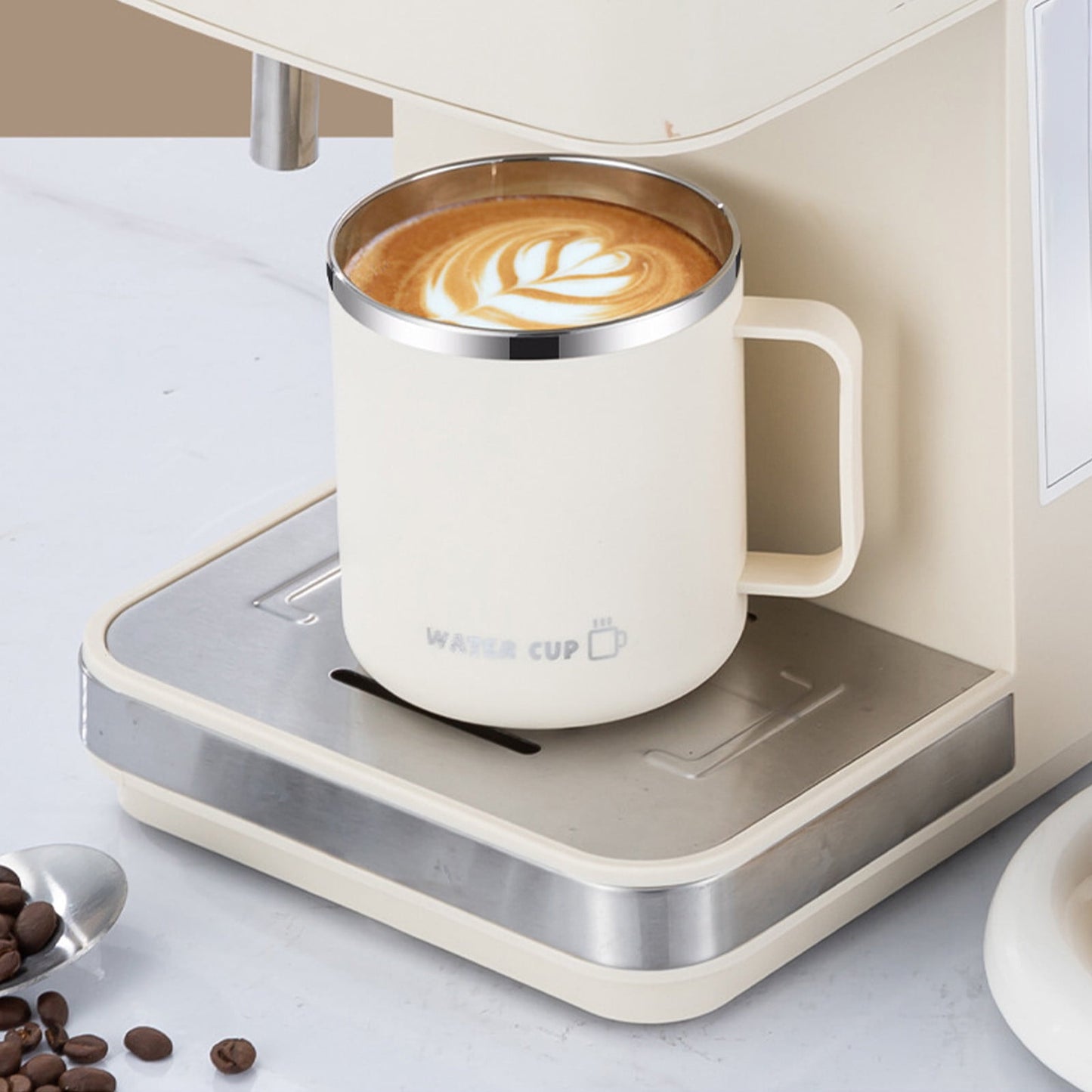 Insulated Coffee Mug with Handle & Lid - 17oz Stainless Steel Travel Tumbler, Double Wall Vacuum (Black) by PALIFEUR 09_【Premium Material】 Food-Grade 316 Stainless Steel Coffee Cup