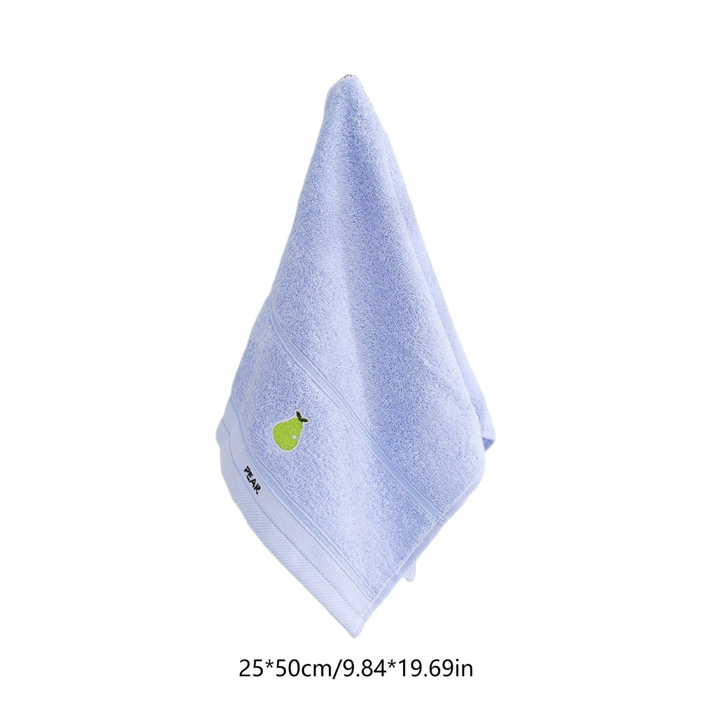 Tyidzon Premium Towels for Kids, Cotton Ultra Soft Hand Towels for Bathroom, Small Lightweight Face Towels for Children Bath(Blue, 10x20") Blue