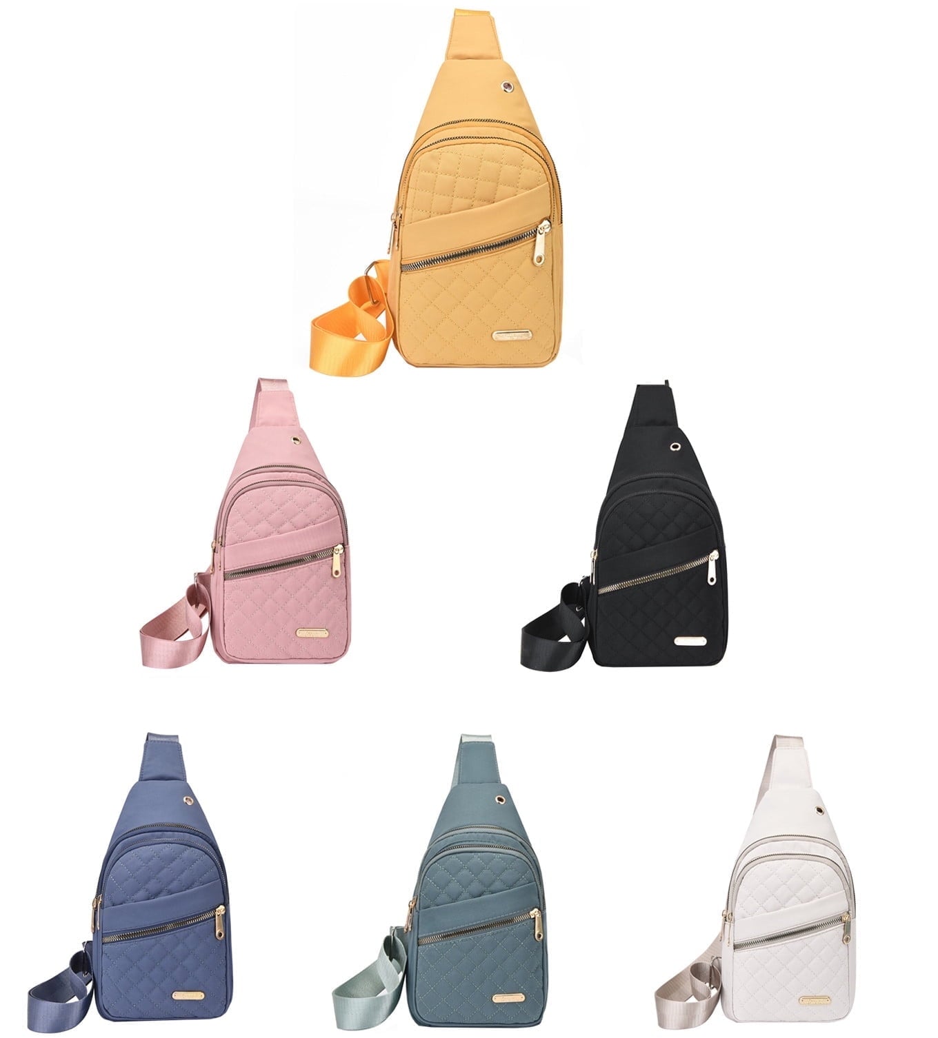 Suncoda Sling Bag for Women, Crossbody Sling Backpack Small Sling Bag Multipurpose Crossbody Shoulder Bag Travel Hiking Backpack, Sling Bag for Men #1-Black