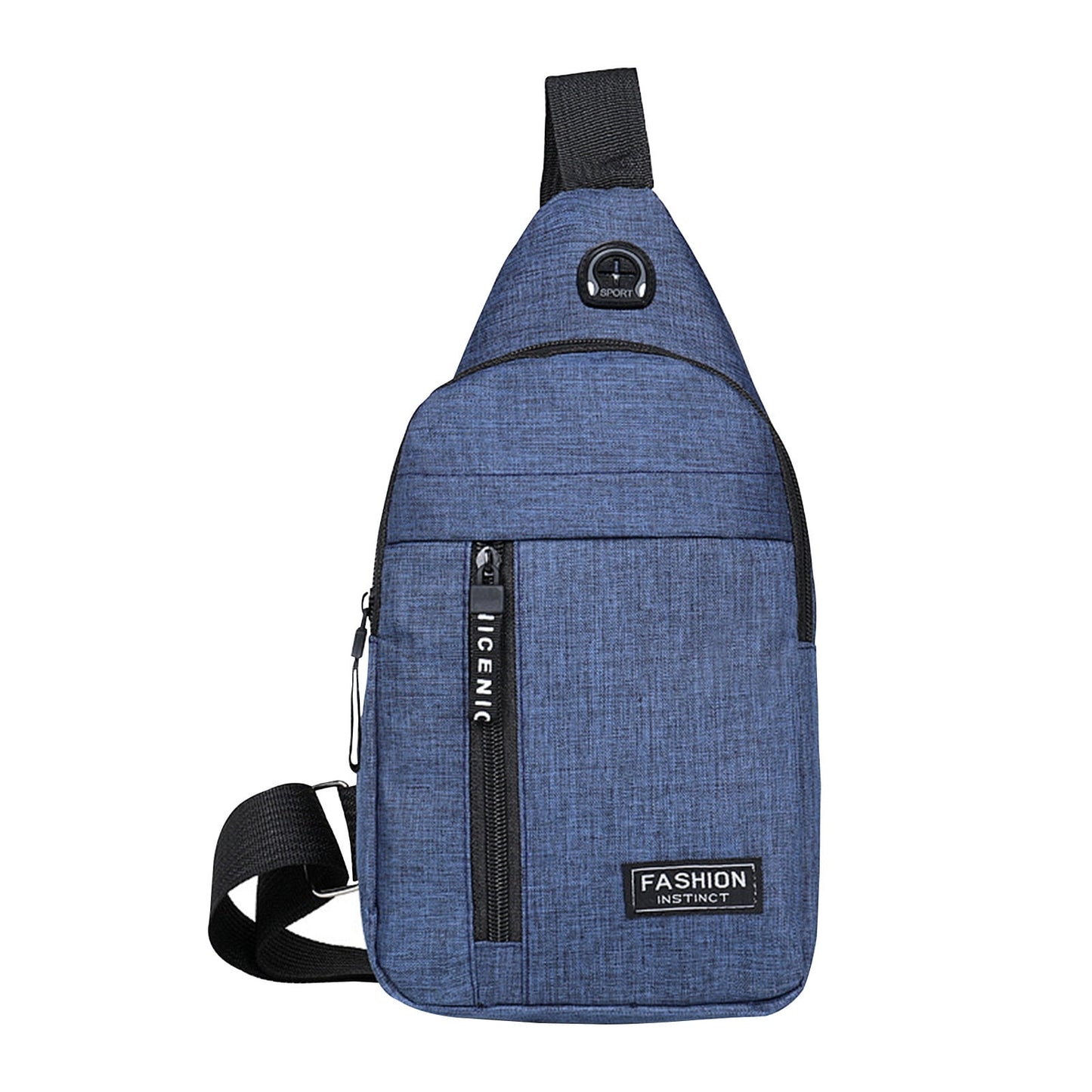 Suncoda Sling Bag for Women, Crossbody Sling Backpack Small Sling Bag Multipurpose Crossbody Shoulder Bag Travel Hiking Backpack, Sling Bag for Men #2-Blue
