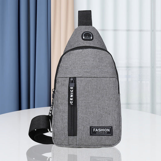 Suncoda Sling Bag for Women, Crossbody Sling Backpack Small Sling Bag Multipurpose Crossbody Shoulder Bag Travel Hiking Backpack, Sling Bag for Men #2-Gray