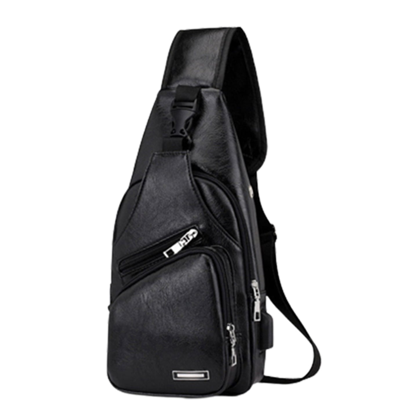 Suncoda Sling Bag for Women, Crossbody Sling Backpack Small Sling Bag Multipurpose Crossbody Shoulder Bag Travel Hiking Backpack, Sling Bag for Men #3-Black