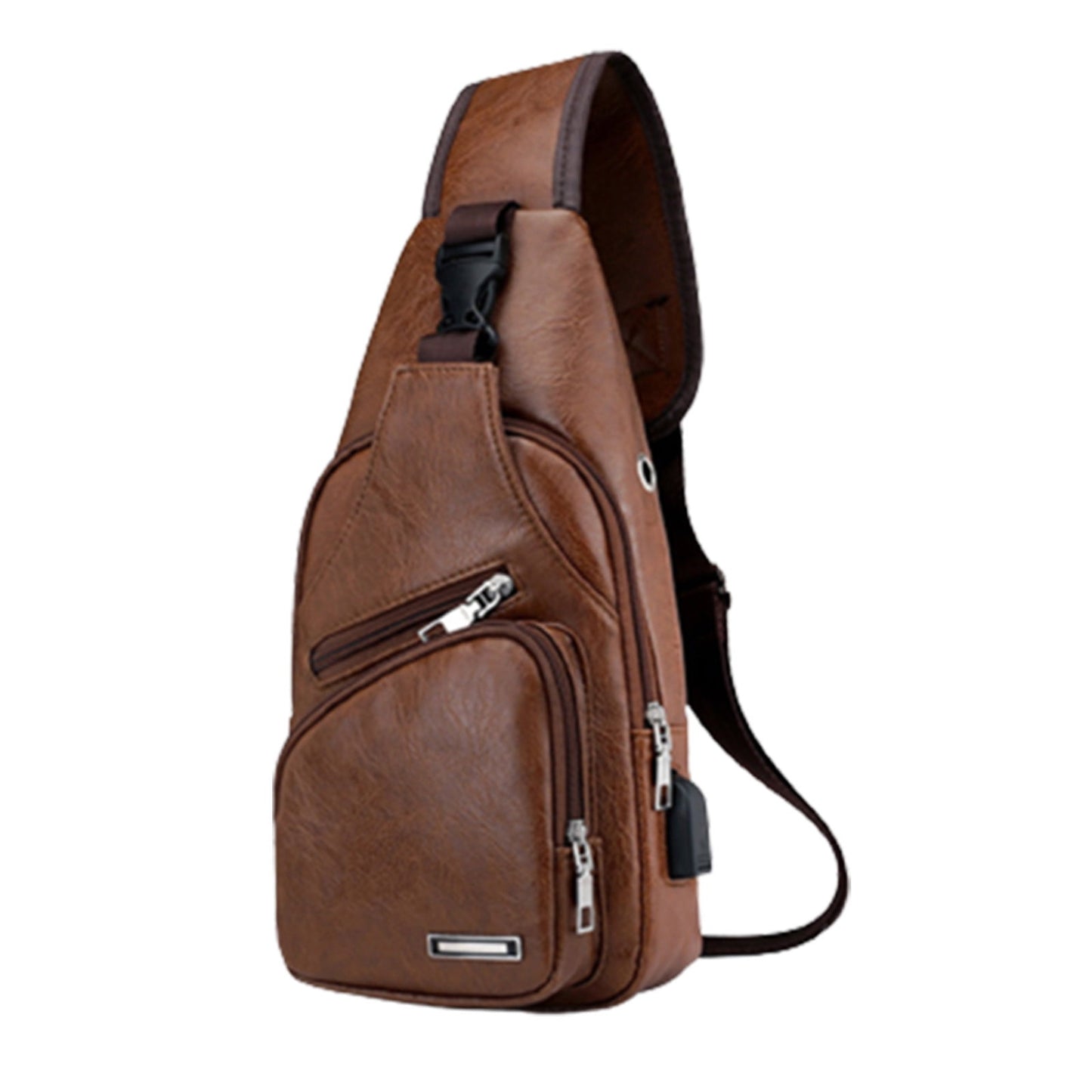 Suncoda Sling Bag for Women, Crossbody Sling Backpack Small Sling Bag Multipurpose Crossbody Shoulder Bag Travel Hiking Backpack, Sling Bag for Men #3-Khaki