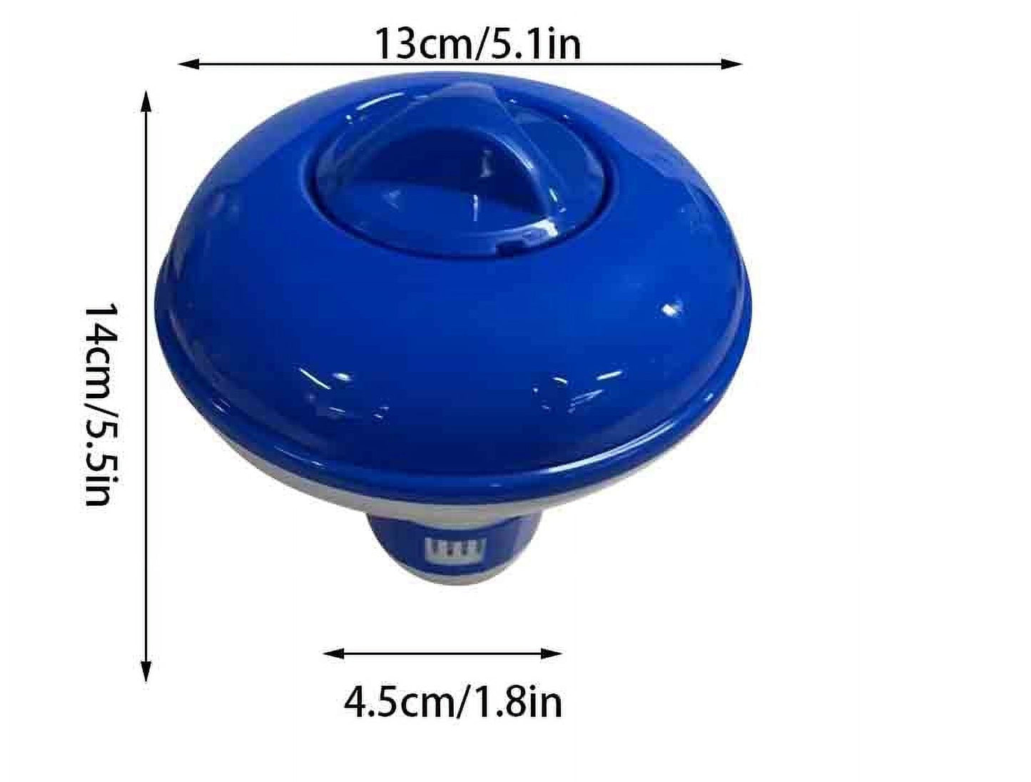 Under $1 Tyidzon Pool Tablet Floater for 1 to 3 Inch Tablets, Pool Floater for Spa, Hot Tubs, In-ground & Above Ground Small Pools, Pool Chlorinator Floater