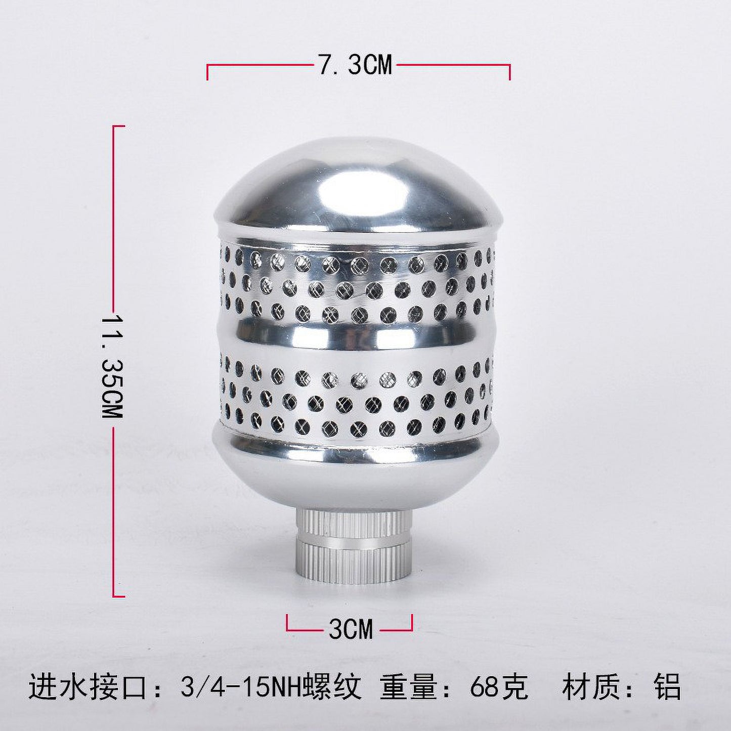 Under $5 Tyidzon Bubblers for Irrigation Bubbler Sprinkler Heads for Delicate Irrigation Rust Aluminum Diffuser Bubbler Sprinkler Great for Newly Plant Shrubs, Trees and Flowerbeds
