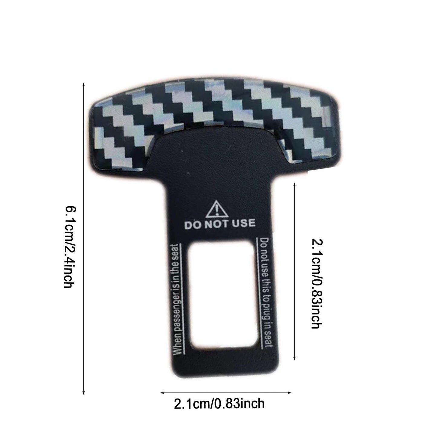 4pcs Seat Belt Accessories Multiple Locking Tongue Seat Belt Components Stronger Multifunctional Bottle Opener