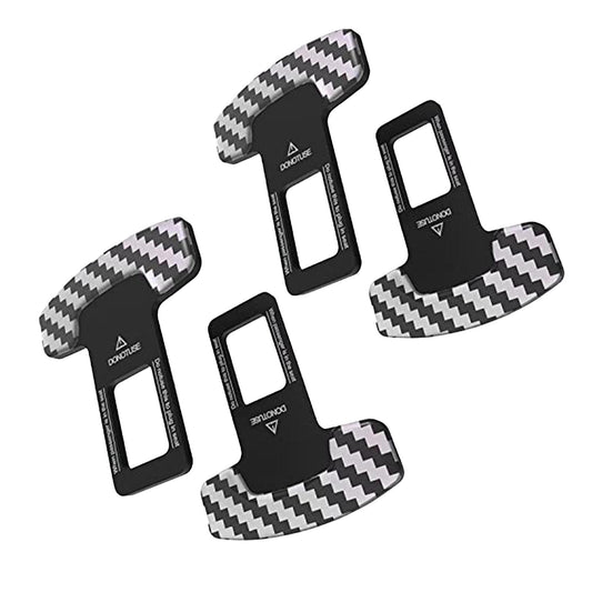 4pcs Seat Belt Accessories Multiple Locking Tongue Seat Belt Components Stronger Multifunctional Bottle Opener